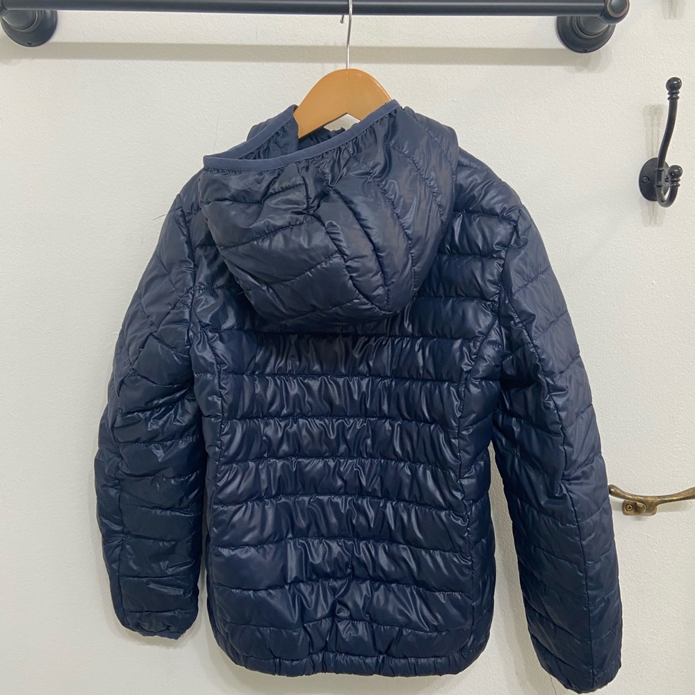 Primary Kids Deep Blue Lightweight Puffer Jacket - Picture 2 of 7